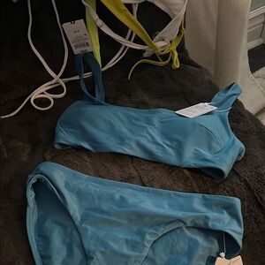 Lululemon Blue Bikini Set